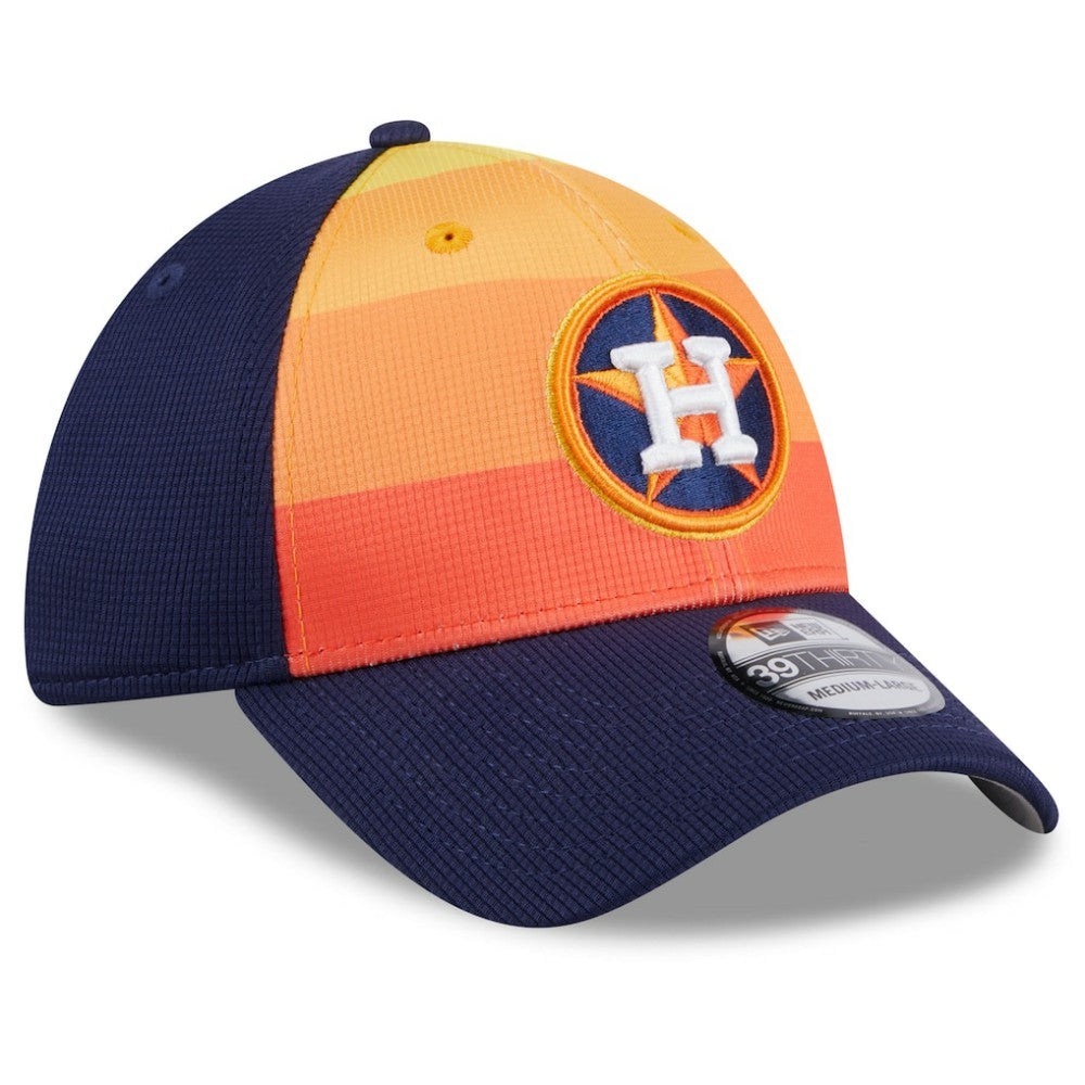 Houston Astros 2025 Batting Practice 39THIRTY Flex Hat Orange