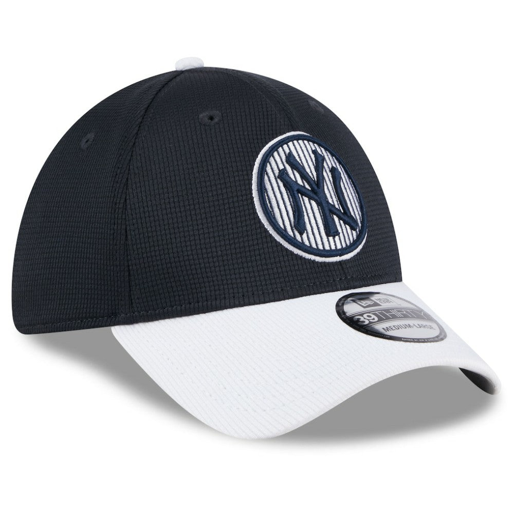 New York Yankees 2025 Batting Practice 39THIRTY Flex Hat Navy