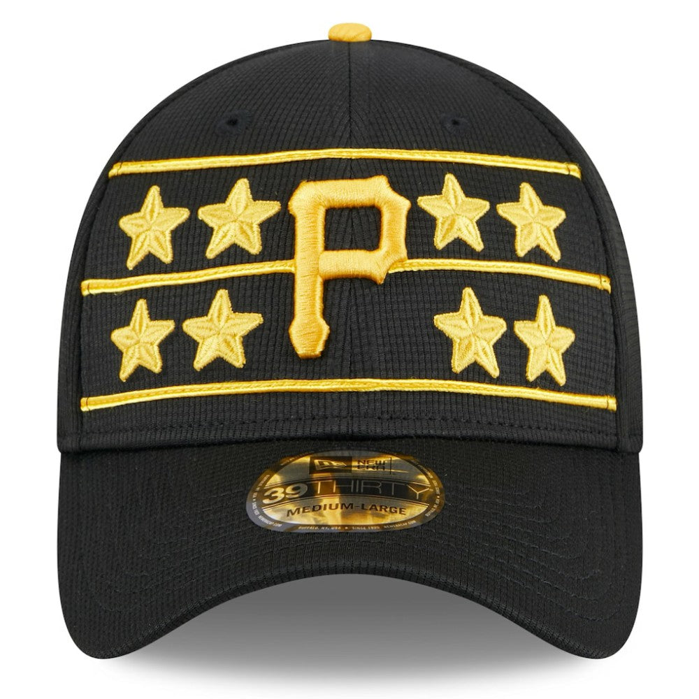 Pittsburgh Pirates 2025 Batting Practice 39THIRTY Flex Hat Black