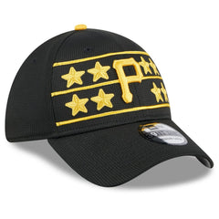 Pittsburgh Pirates 2025 Batting Practice 39THIRTY Flex Hat Black