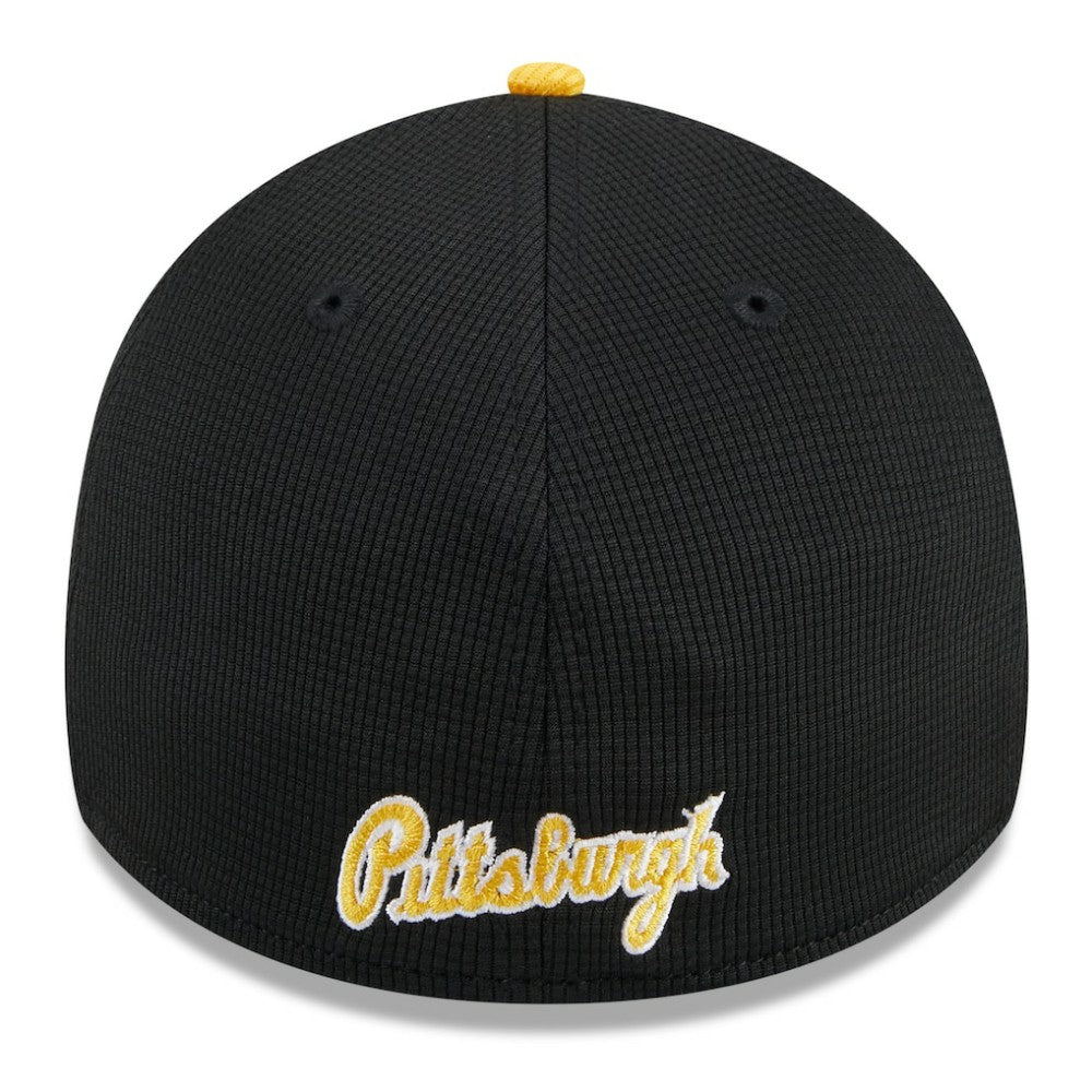Pittsburgh Pirates 2025 Batting Practice 39THIRTY Flex Hat Black