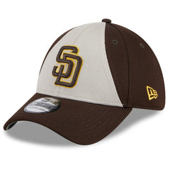 San Diego Padres 2025 Batting Practice 39THIRTY Flex Hat Brown