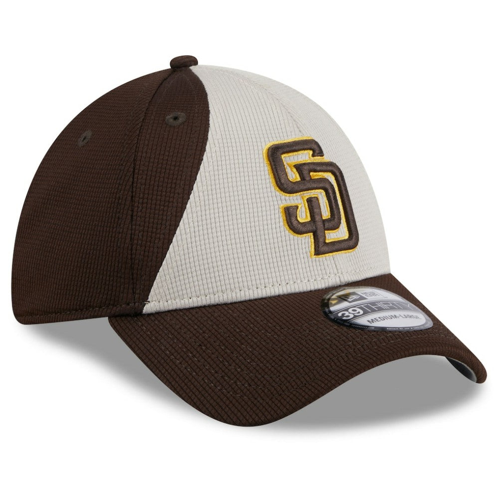San Diego Padres 2025 Batting Practice 39THIRTY Flex Hat Brown