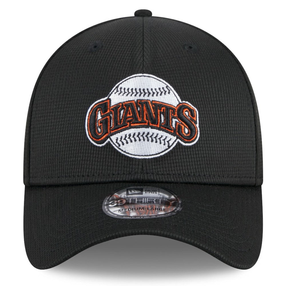 San Francisco Giants 2025 Batting Practice 39THIRTY Flex Hat Black
