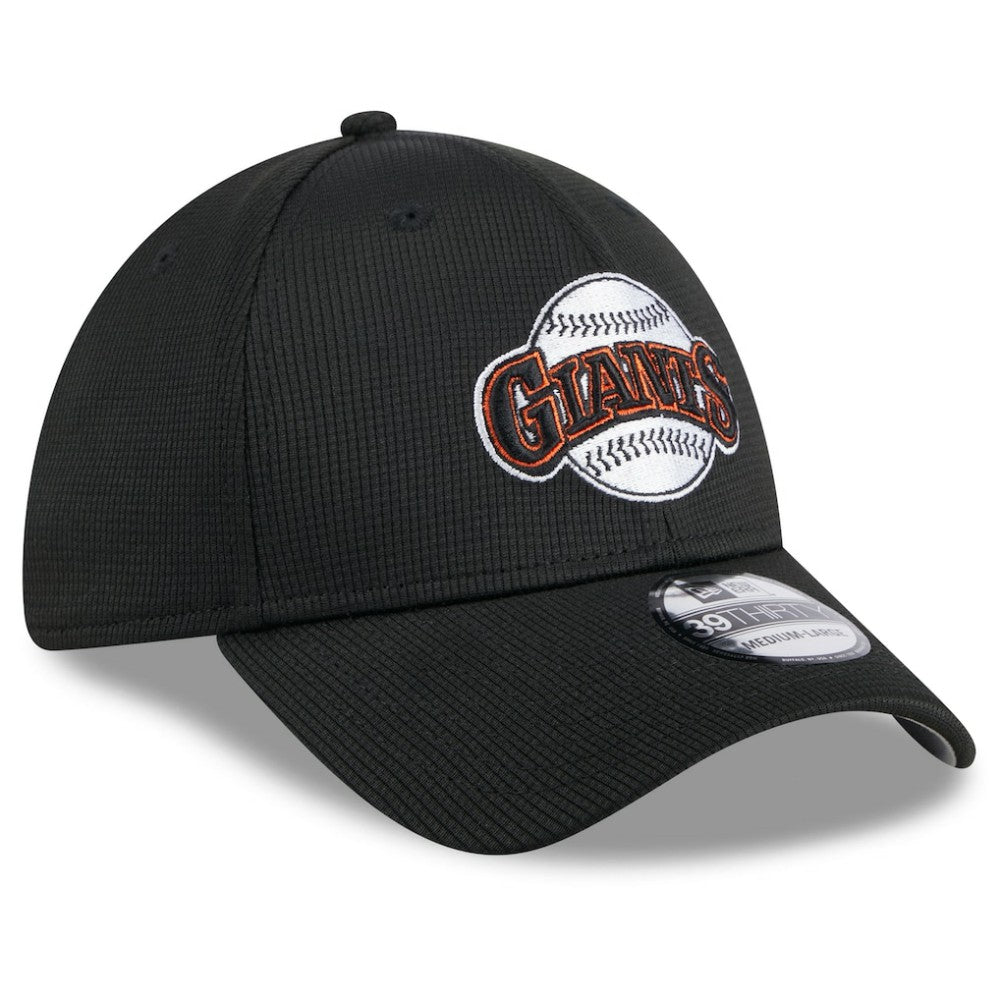 San Francisco Giants 2025 Batting Practice 39THIRTY Flex Hat Black