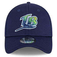 Tampa Bay Rays 2025 Batting Practice 39THIRTY Flex Hat Navy