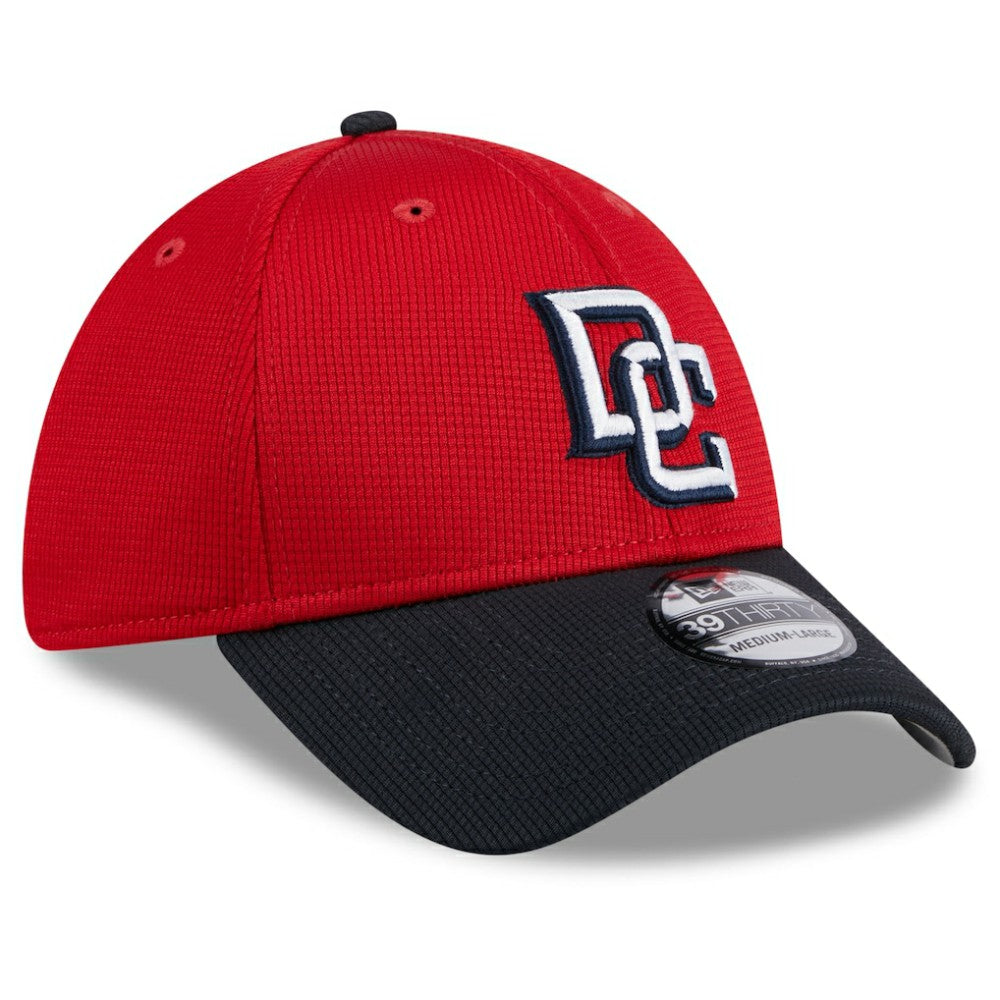 Washington Nationals 2025 Batting Practice 39THIRTY Flex Hat Red