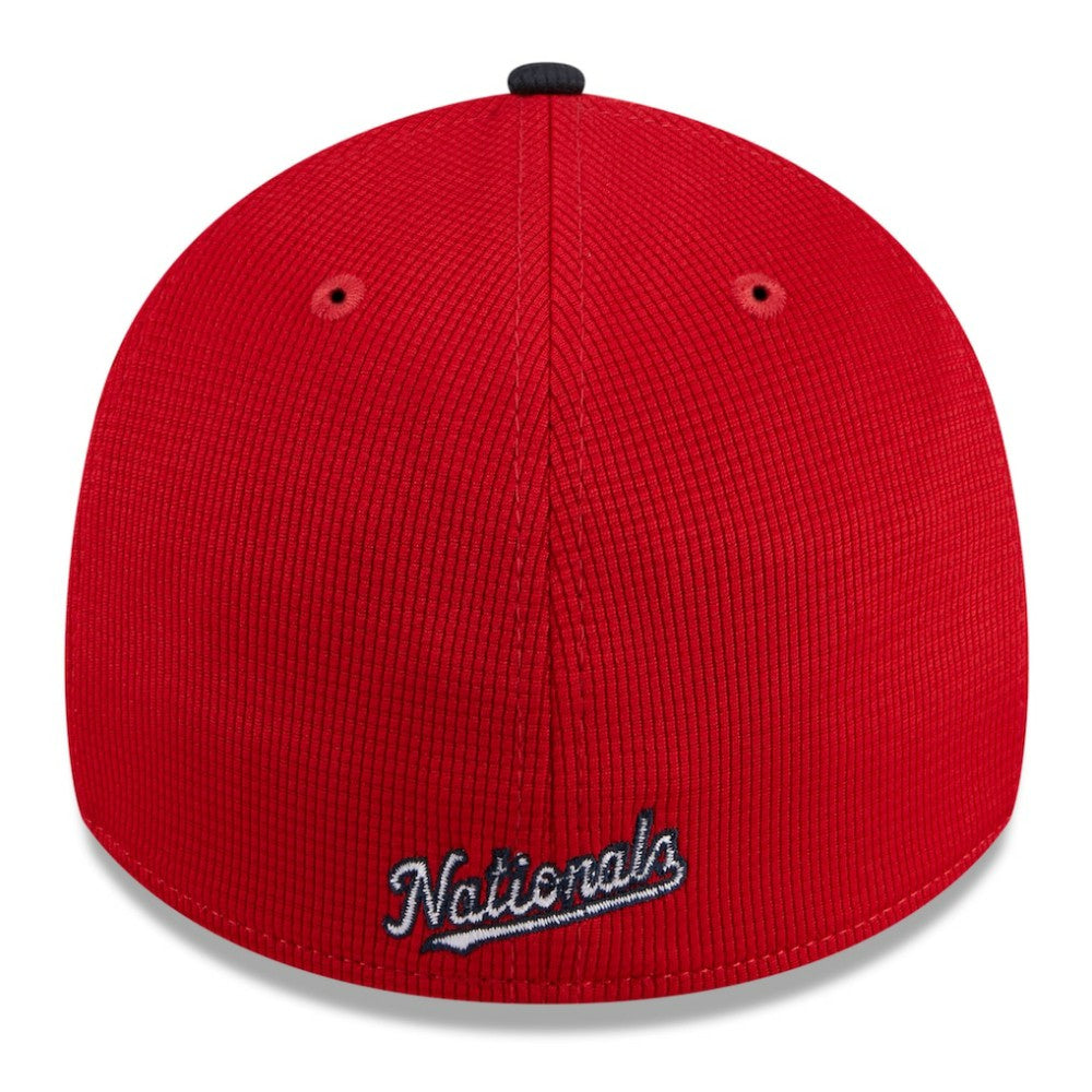 Washington Nationals 2025 Batting Practice 39THIRTY Flex Hat Red