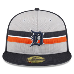 Detroit Tigers 2025 Batting Practice 59FIFTY Fitted Hat Gray