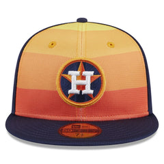 Houston Astros 2025 Batting Practice 59FIFTY Fitted Hat Orange
