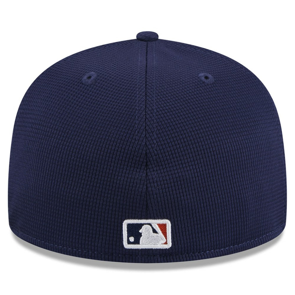 Houston Astros 2025 Batting Practice 59FIFTY Fitted Hat Orange