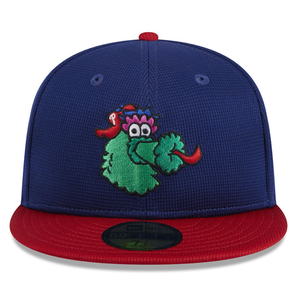 Philadelphia Phillies 2025 Batting Practice 59FIFTY Fitted Hat Navy