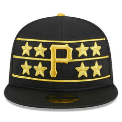 Pittsburgh Pirates 2025 Batting Practice 59FIFTY Fitted Hat Black