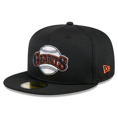 San Francisco Giants 2025 Batting Practice 59FIFTY Fitted Hat Black