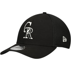 Colorado Rockies Neo 39THIRTY Flex Hat Black/White