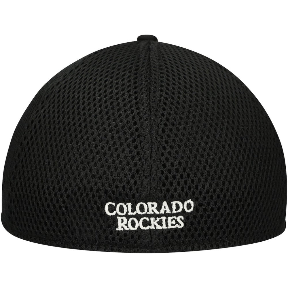 Colorado Rockies Neo 39THIRTY Flex Hat Black/White