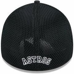 Houston Astros Neo 39THIRTY Flex Hat Black/White