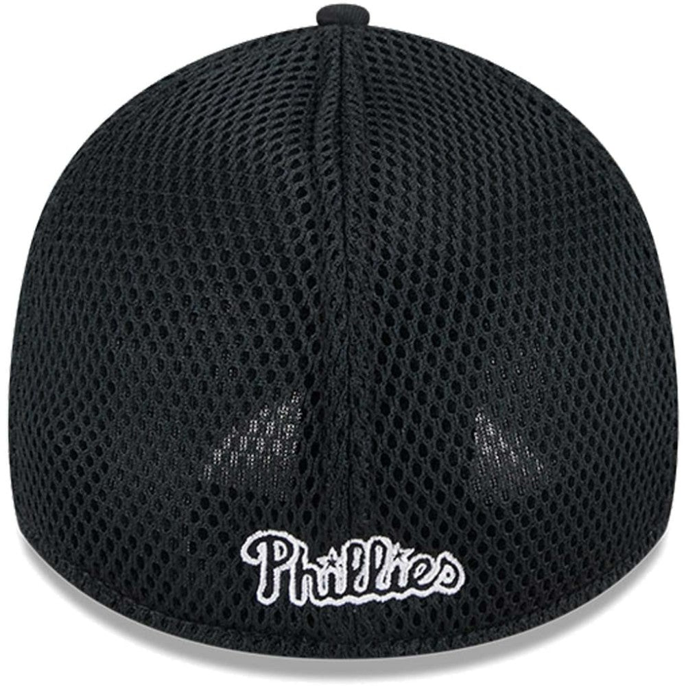 Philadelphia Phillies Neo 39THIRTY Flex Hat Black/White