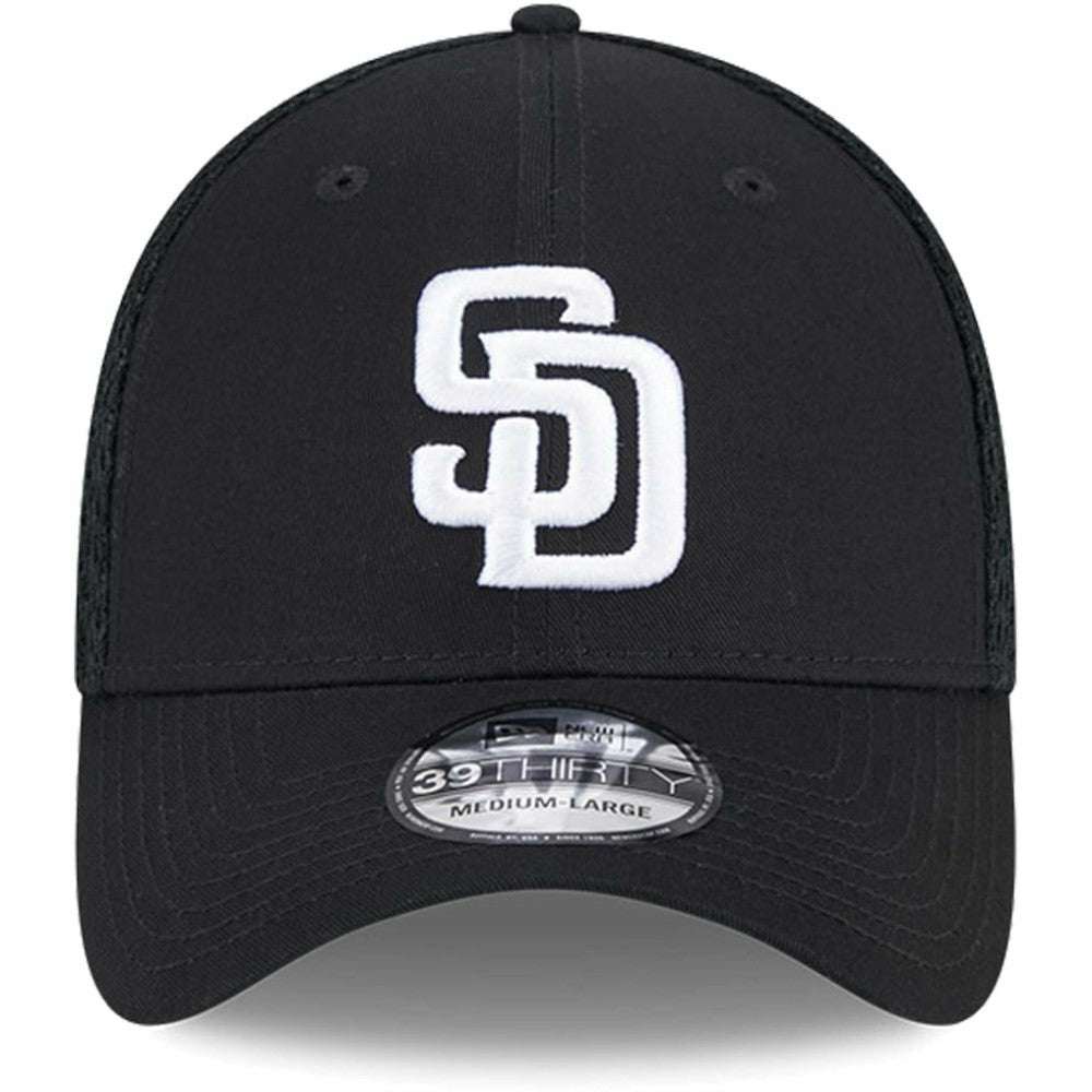 San Diego Padres Neo 39THIRTY Flex Hat Black/White