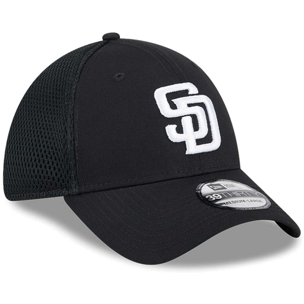 San Diego Padres Neo 39THIRTY Flex Hat Black/White