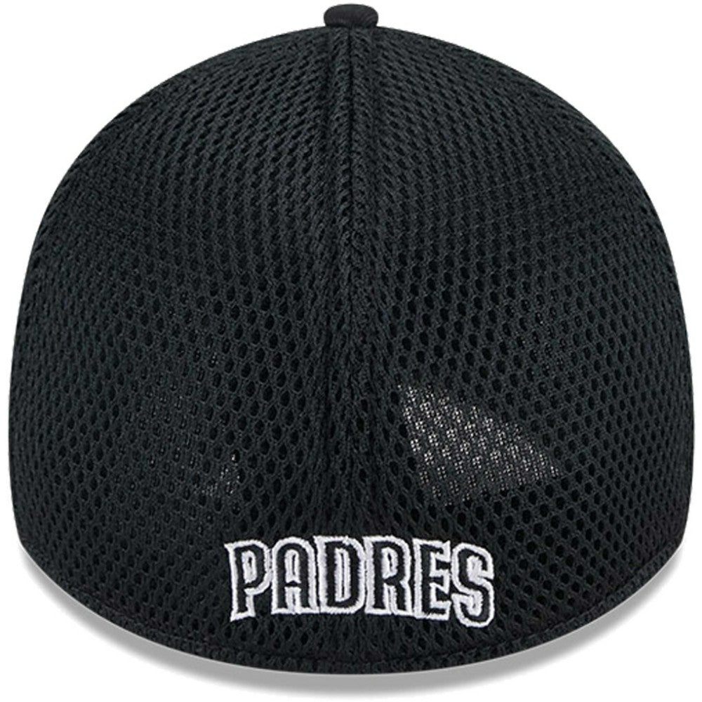 San Diego Padres Neo 39THIRTY Flex Hat Black/White