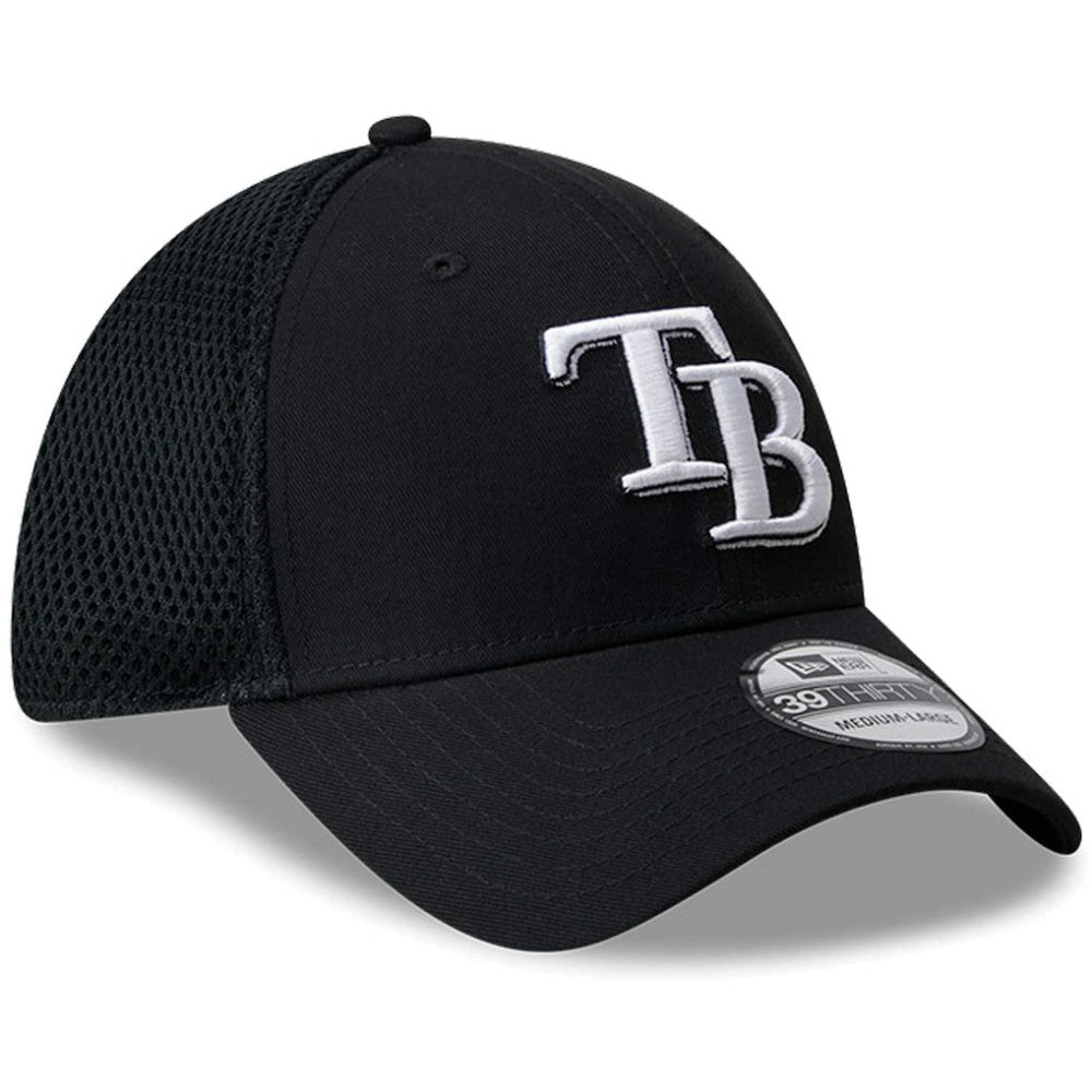 Tampa Bay Rays Neo 39THIRTY Flex Hat Black/White