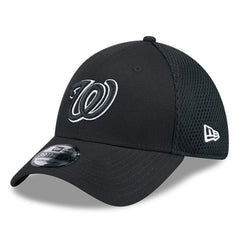 Washington Nationals Neo 39THIRTY Flex Hat Black/White