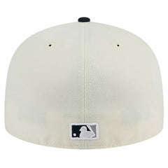 New York Yankees Top Hat Chrome 59FIFTY Fitted Hat Cream