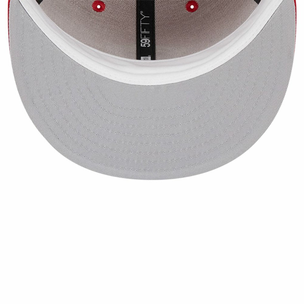 Cincinnati Reds Logo 59FIFTY Fitted Hat Red