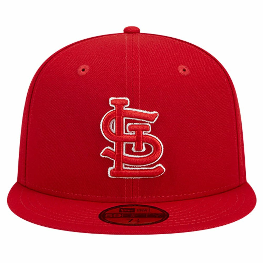 St. Louis Cardinals Logo 59FIFTY Fitted Hat Red