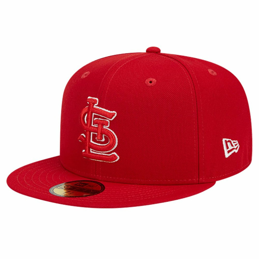 St. Louis Cardinals Logo 59FIFTY Fitted Hat Red