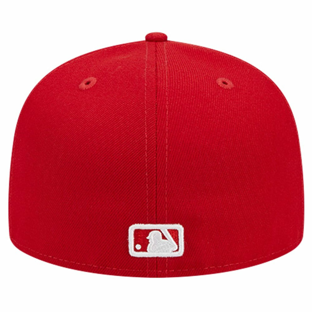 Washington Nationals Logo 59FIFTY Fitted Hat Red