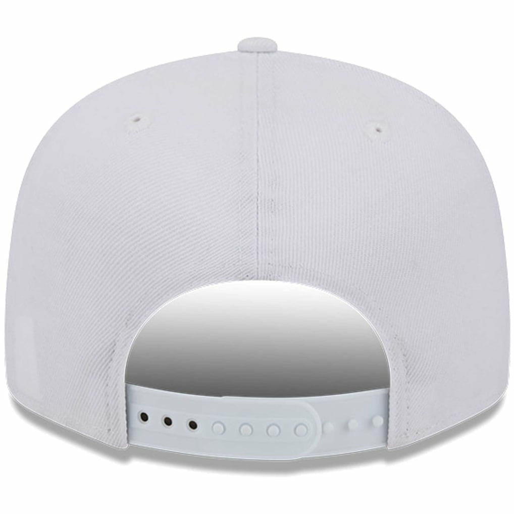 Miami Dolphins New Era Main White on White 9FIFTY Snapback Hat on sale