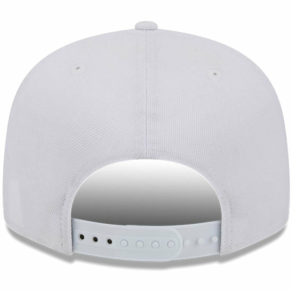 Miami Dolphins New Era Main White on White 9FIFTY Snapback Hat on sale