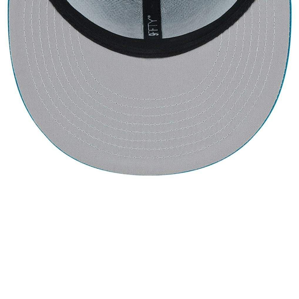 Jacksonville Jaguars New Era Main Trucker 9FIFTY Snapback Hat - Teal sale