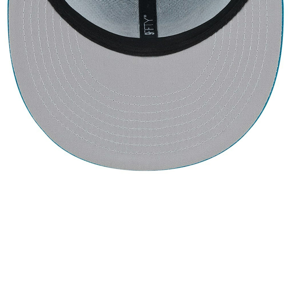 Jacksonville Jaguars New Era Main Trucker 9FIFTY Snapback Hat - Teal sale