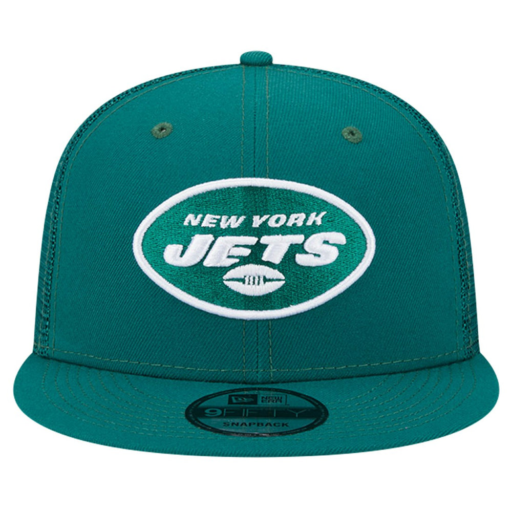 New York Jets New Era Main Trucker 9FIFTY Snapback Hat - Green sale