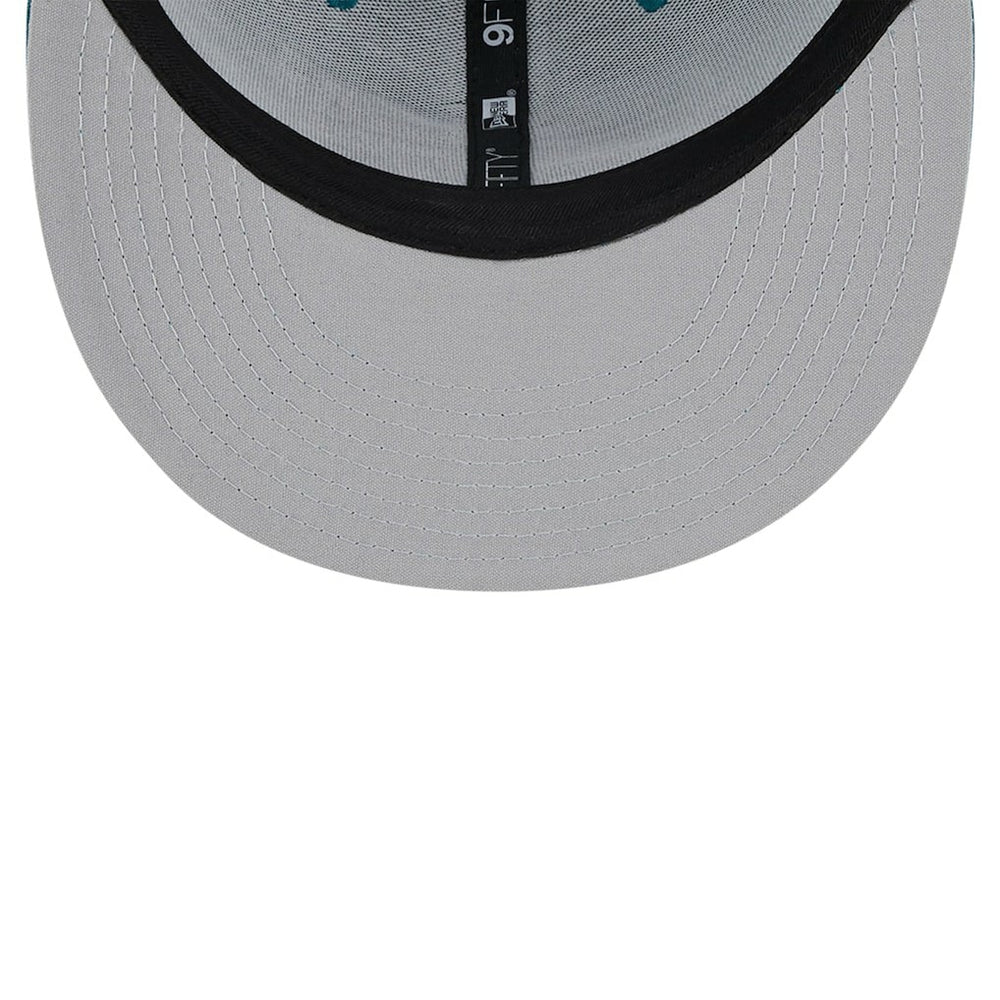 Philadelphia Eagles New Era Main Trucker 9FIFTY Snapback Hat - Midnight Green cheap