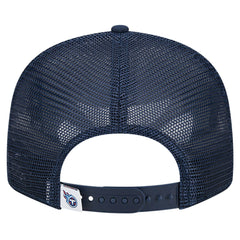 Tennessee Titans New Era Main Trucker 9FIFTY Snapback Hat - Navy for sale