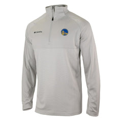 Golden State Warriors Omni-Wick Rockin' It Quarter-Zip Pullover Top sale - Heather Gray on sale