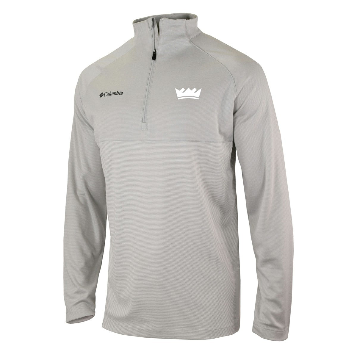Sacramento Kings Omni-Wick Rockin' It Quarter-Zip Pullover Top - Heather Gray on sale