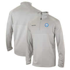Philadelphia 76ers Omni-Wick Rockin' It Quarter-Zip Pullover Top - Heather Gray for sale