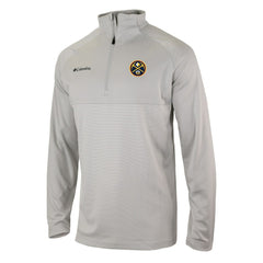 Denver Nuggets Omni-Wick Rockin' It Quarter-Zip Pullover Top sale - Heather Gray outlet