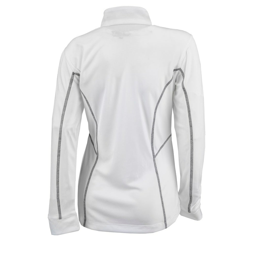 Boston Celtics Women's Omni-Wick Shotgun Quarter-Zip Pullover Top - White on sale