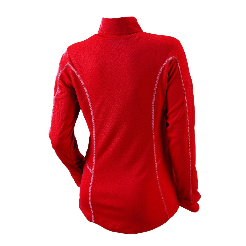 New Orleans Pelicans Women's Omni-Wick Shotgun Quarter-Zip Pullover Top - Red discount
