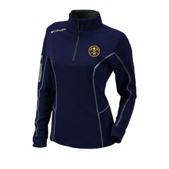 Denver Nuggets Women's Omni-Wick Shotgun Quarter-Zip Pullover Top sale - Navy cheap