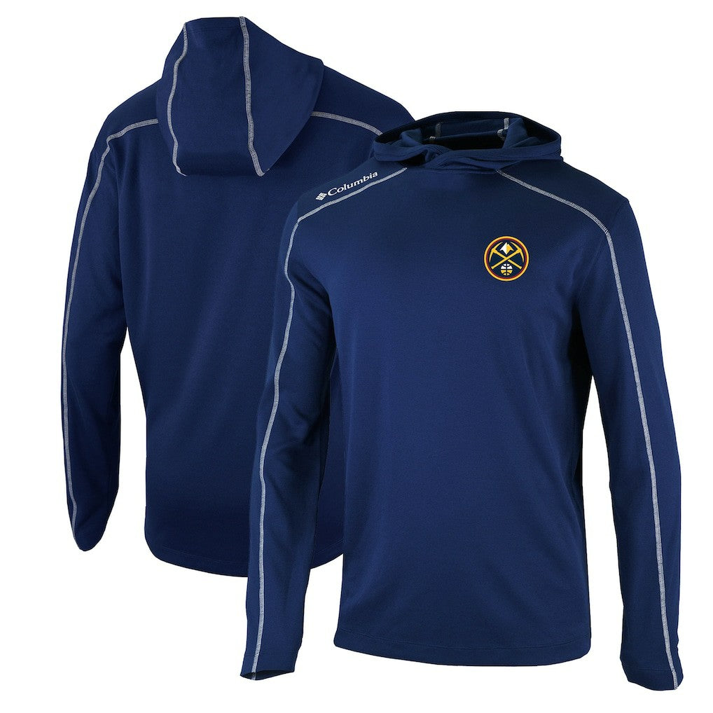 Denver Nuggets Shotgun Pullover Hoodie sale - Navy on sale