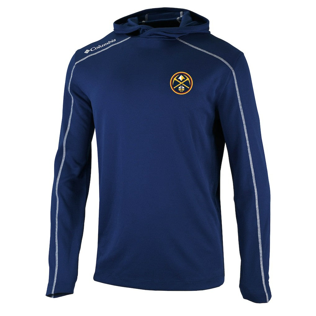 Denver Nuggets Shotgun Pullover Hoodie sale - Navy on sale