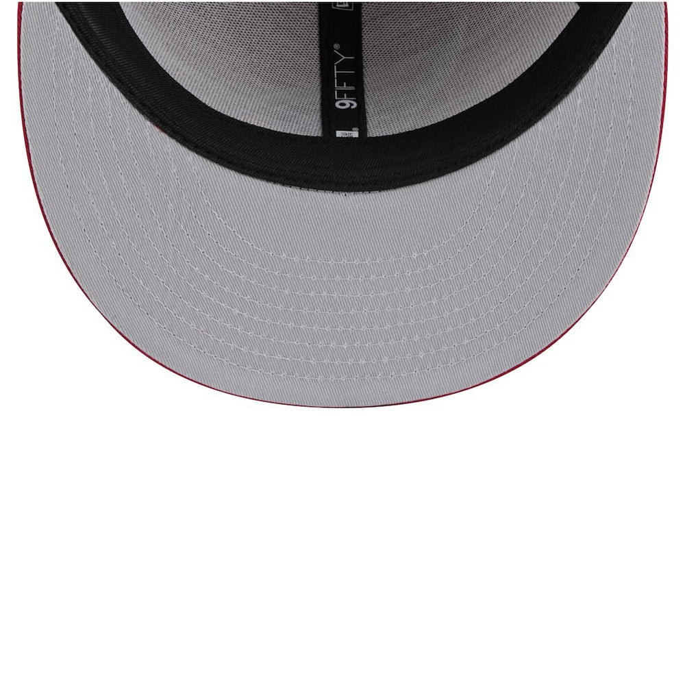 Arizona Cardinals New Era Main Low Profile 9FIFTY Snapback Hat - Cardinal on sale