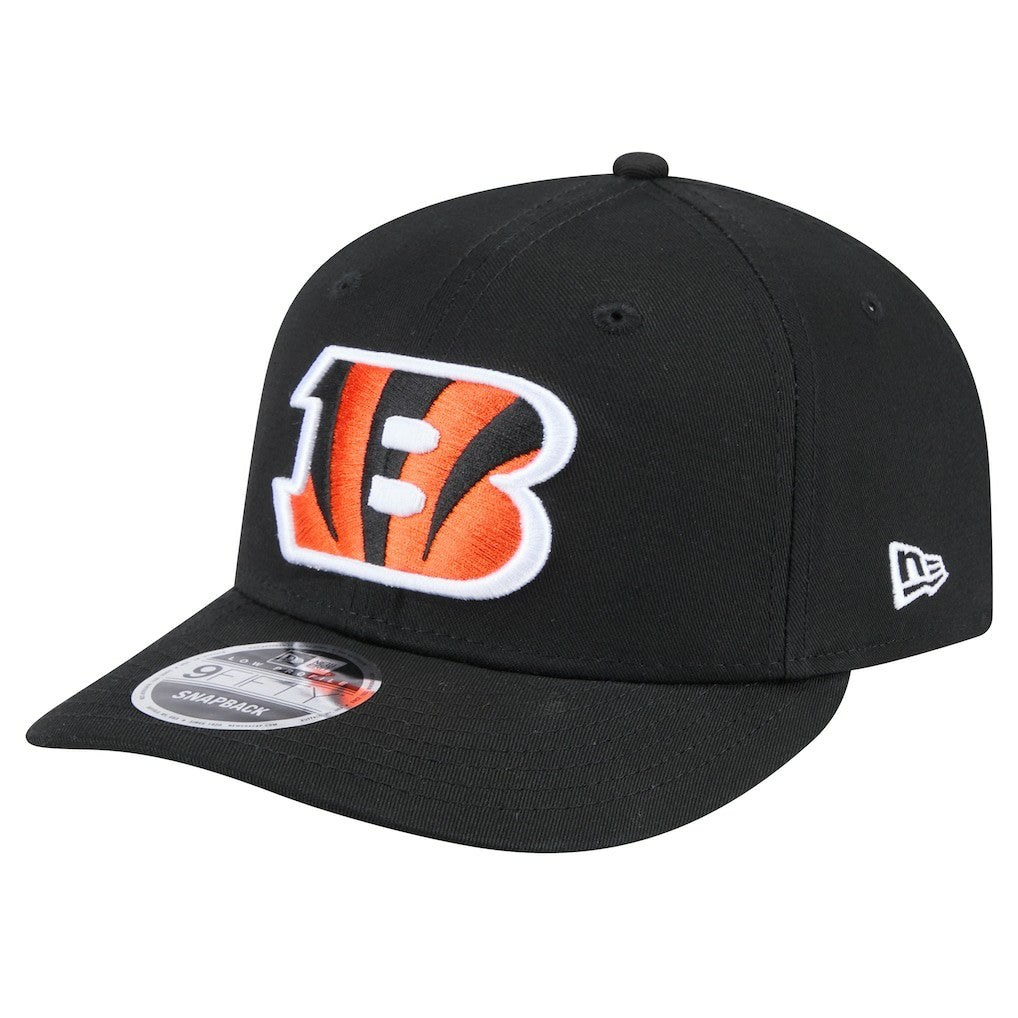 Cincinnati Bengals New Era Main Low Profile 9FIFTY Snapback Hat - Black cheap